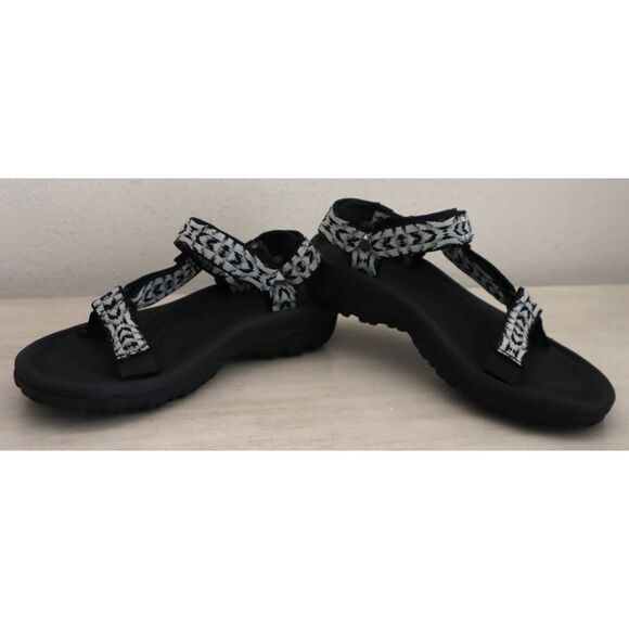 Teva 1093378 Women's Sz 5 Black/White Hurricane 4 Sport Hiking Sandals - Picture 13 of 13